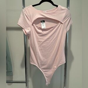 Rue21 Soft Pink Cutout Top